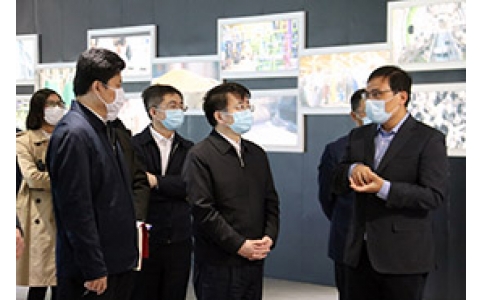 山東省商務(wù)廳黨組書記、廳長張德平一行到我公司調(diào)研