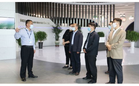 省稅務(wù)局、省商務(wù)廳工作組蒞臨寶豐公司調(diào)研座談